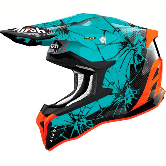 Casco Trail Airoh Commander Progress equipacion moto offroad