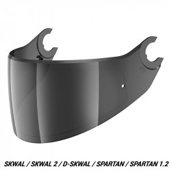 SHARK VISIÈRE V7 SPARTAN 1.2 / SKWAL FUMÉE