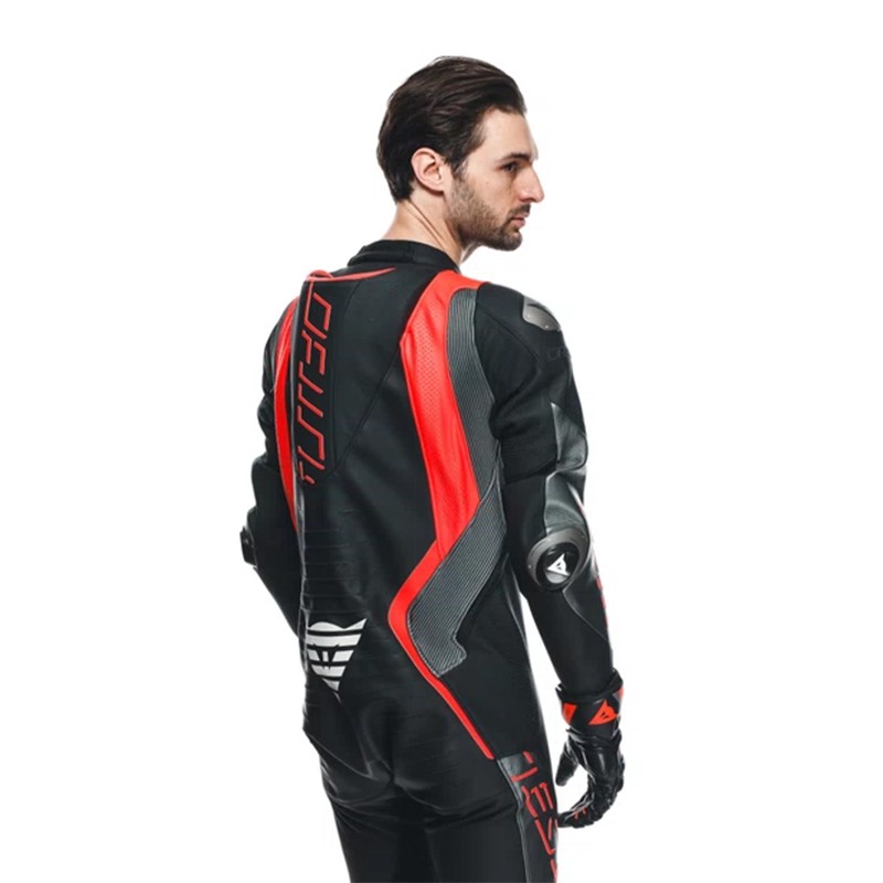Leather suit Dainese Audax D-Zip 1 PIece Perforated