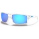 OAKLEY GIBSTON POLISHED CLEAR PRIZM SAPHIRE